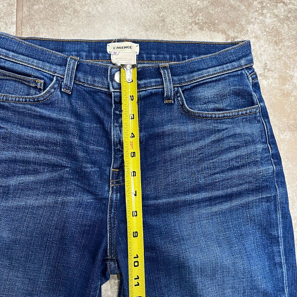 L’AGENCE Nicoline High Rise Slim Diamond Jeans – Size 30 - Picture 7 of 12